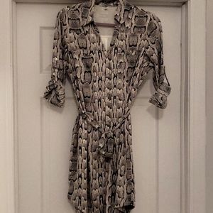 Express Portofino Shirt Dress